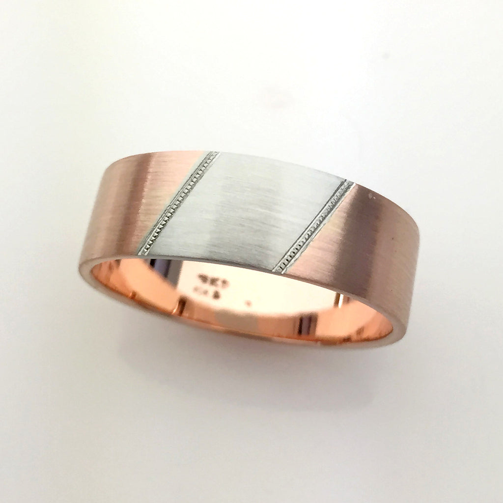 Bespoke Custom Design Men's Wedding Band