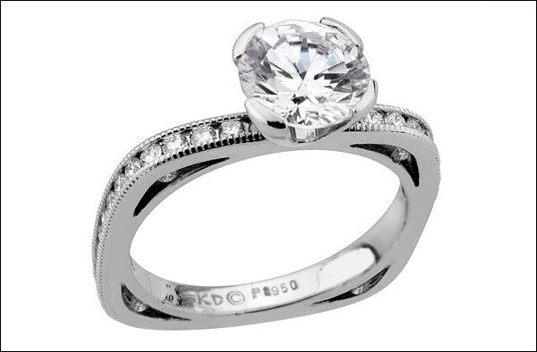 A Solitaire Plus Mounting #4632-d-d-L